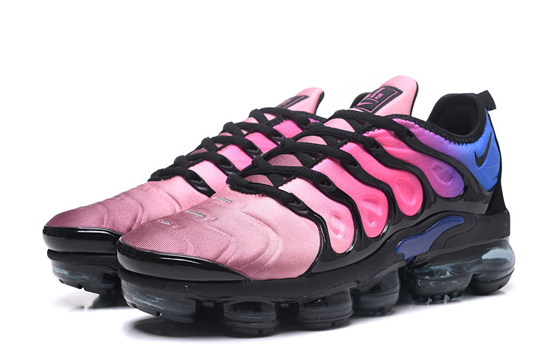 2018 Nike Air Max TN Plus Pink Black Blue Shoes - Click Image to Close